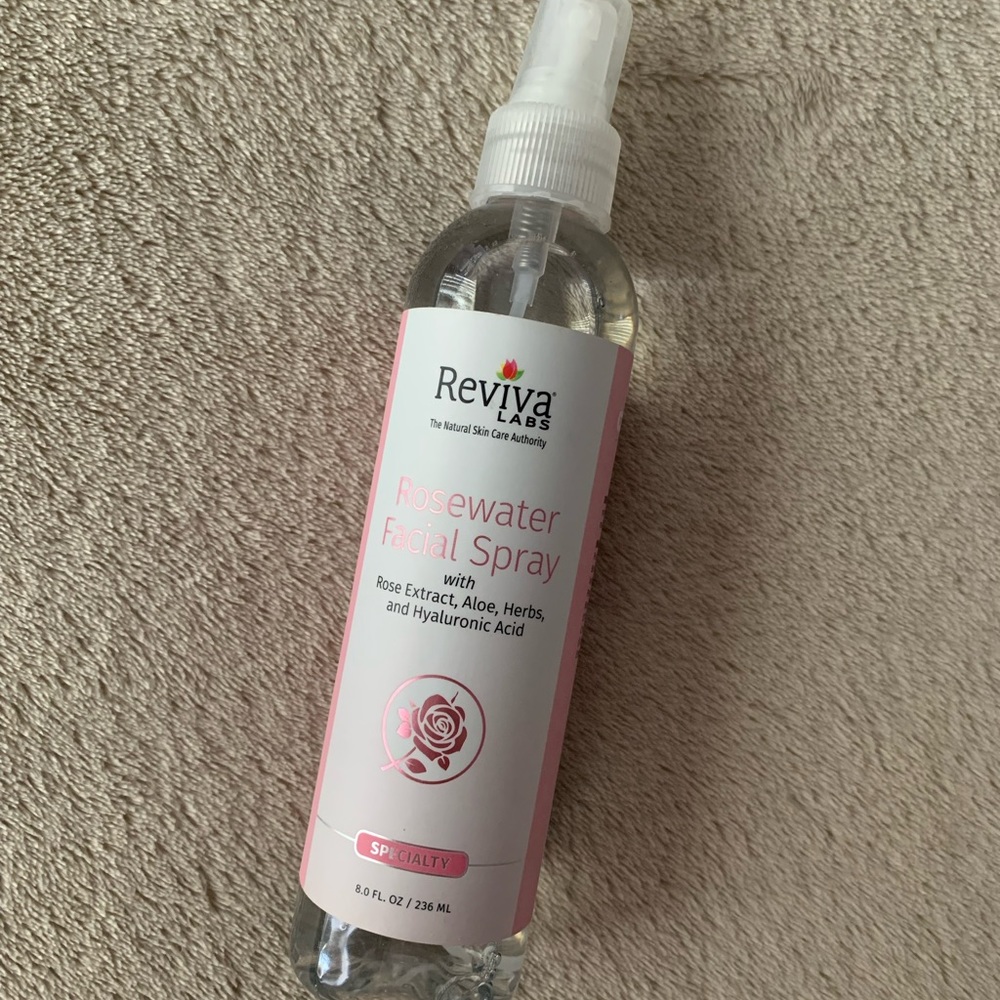 Rose water facial spray